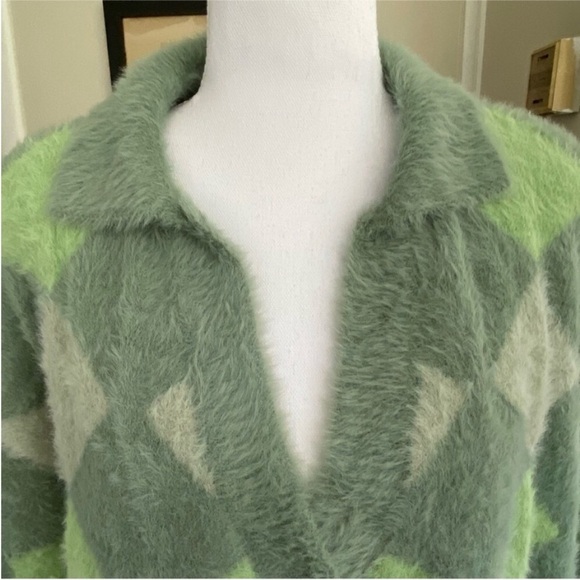 Cotton:On Curve Color Fluffy Rib Cardigan - Picture 12 of 16